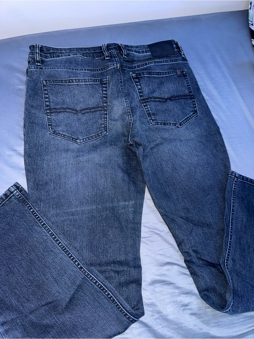 Buffalo David Bitton Men's Dark Blue Denim Jeans